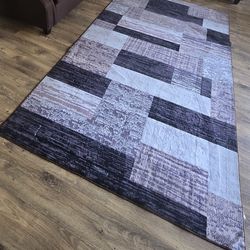 Brown rug