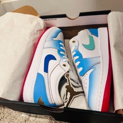 Air Jordan 1 Low 4.5y Or 6 Woman 