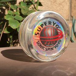 SUPERYO SS II Sonic Spin Yo Yo Vintage Classic Clear for Sale in