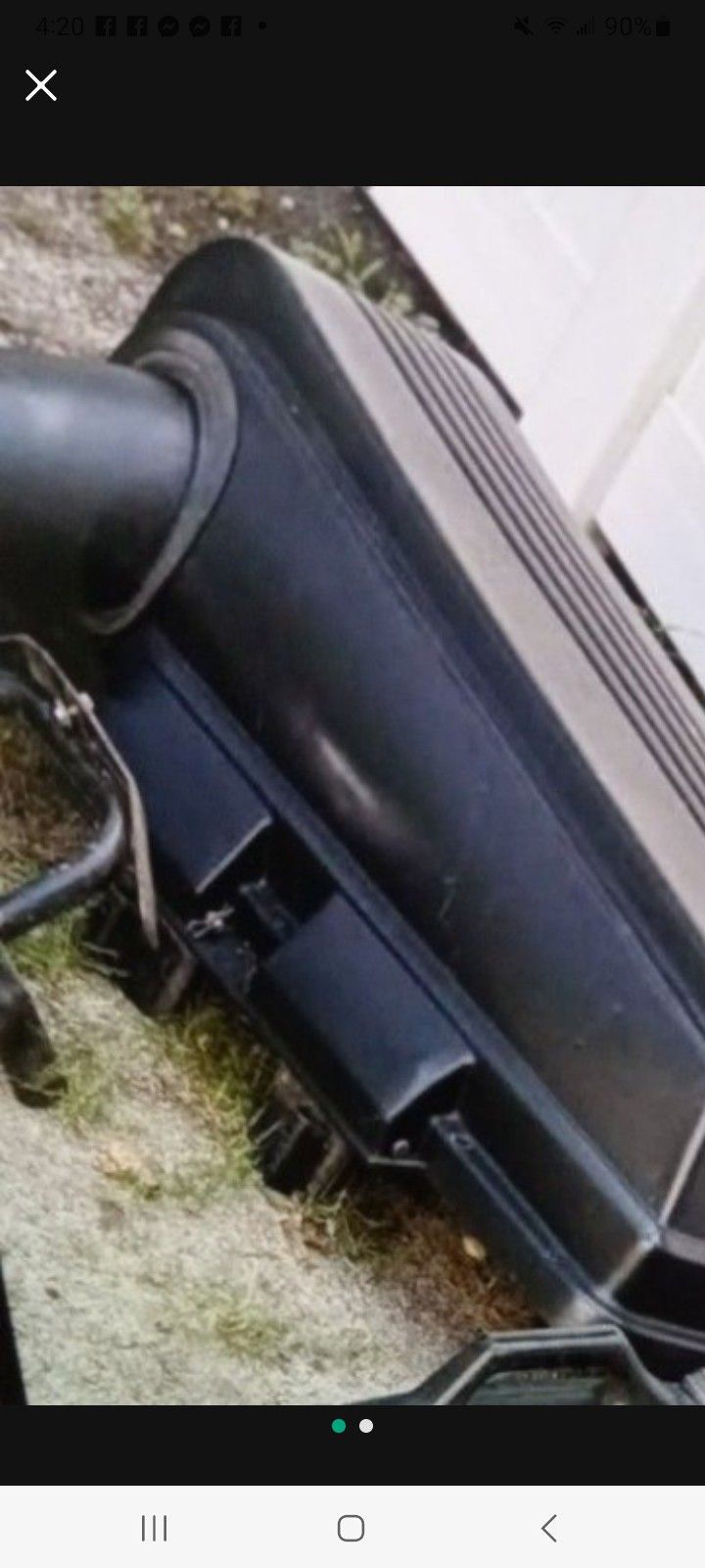 Mower Tripple Bagger 350