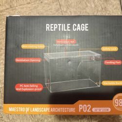 New Reptile Cage 