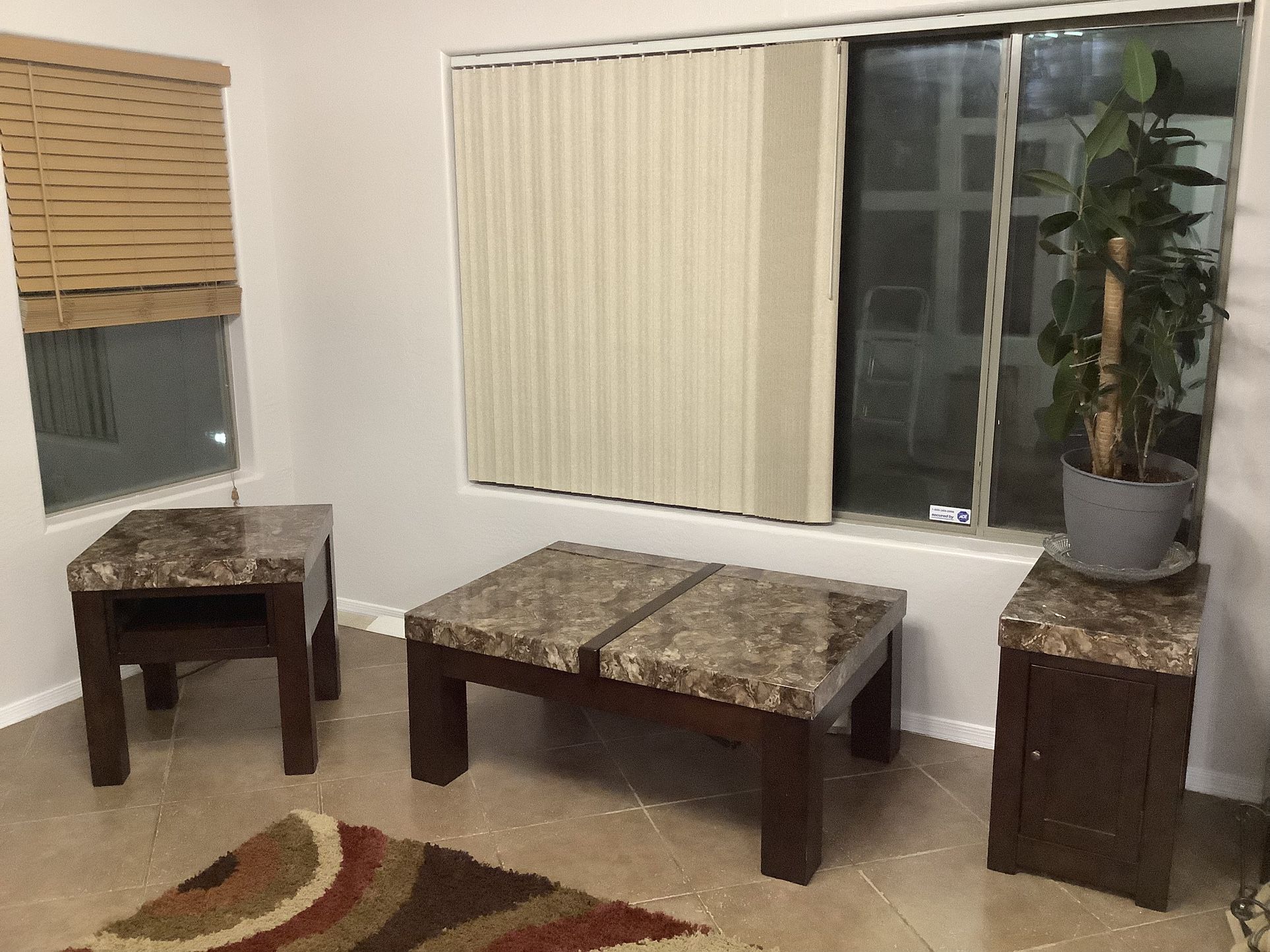 Coffee Table & End Tables