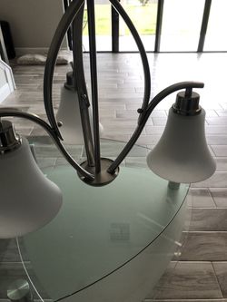 3 light chandelier