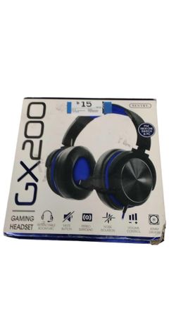 Sentry Gx200 Black Stereo Headphone