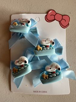 Snoopy Mini Hairbows 