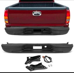 99-07 Chevrolet Silverado Gmc Sierra Rear
Bumper Defensa Trasera Para Choques Chevy
