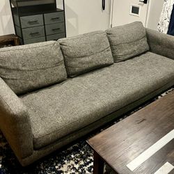 Grey Fabric Couch