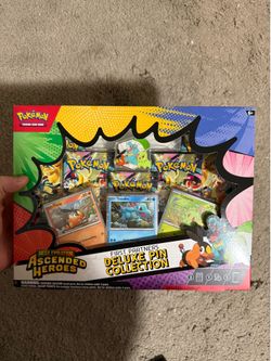 Ascended heroes deluxe pin collection box sealed pokemon new