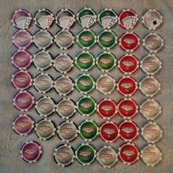 (48) Used Lasvegas Chips 