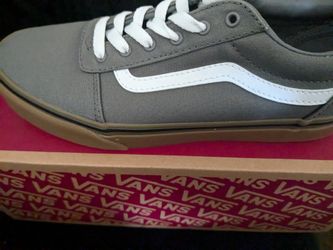 Vans Gum Pewter Size 6 NEW 