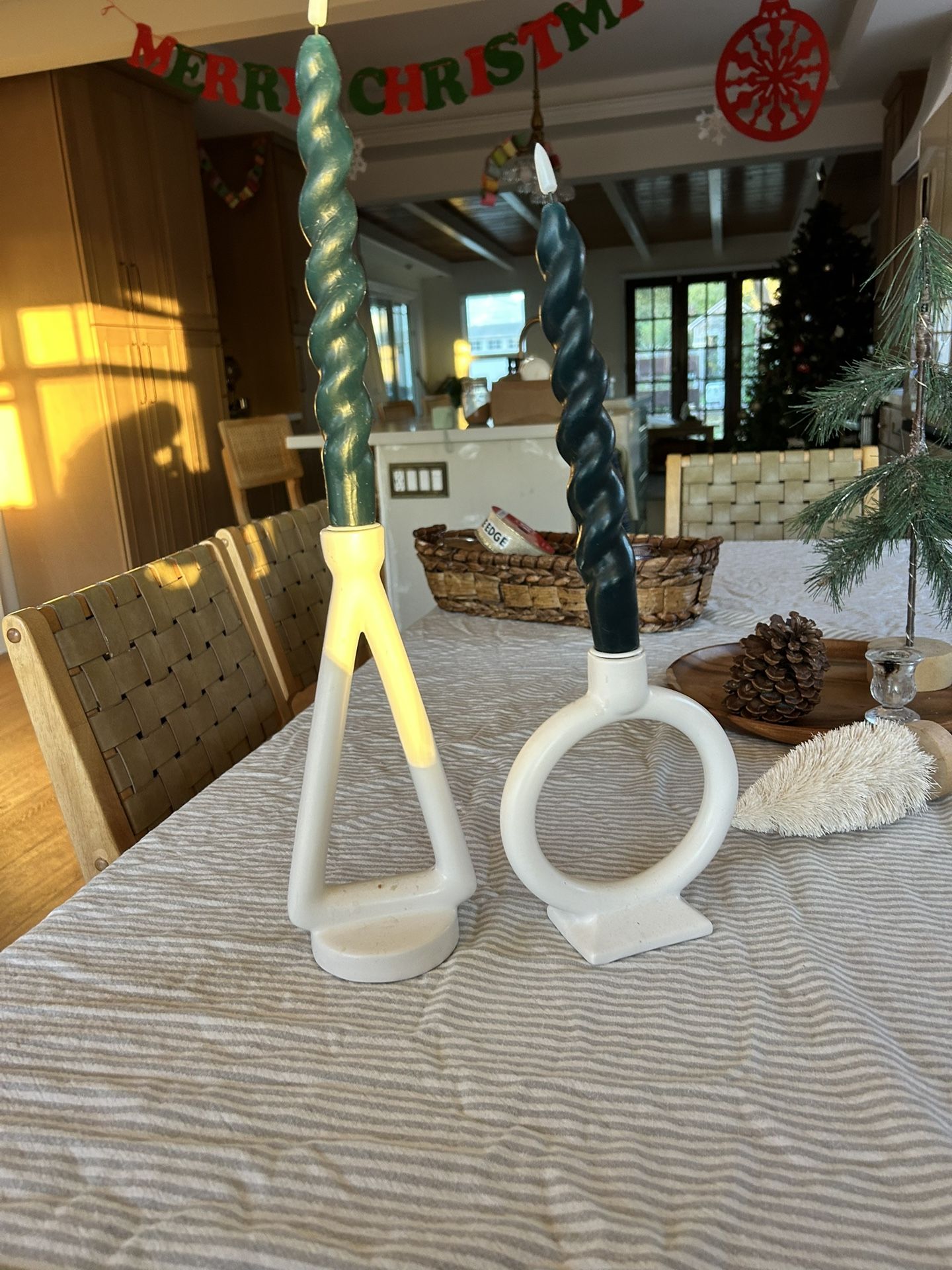 2 Candle Holders