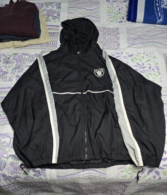 RAIDERS WINDBREAKER SPOTLIGHT JACKET