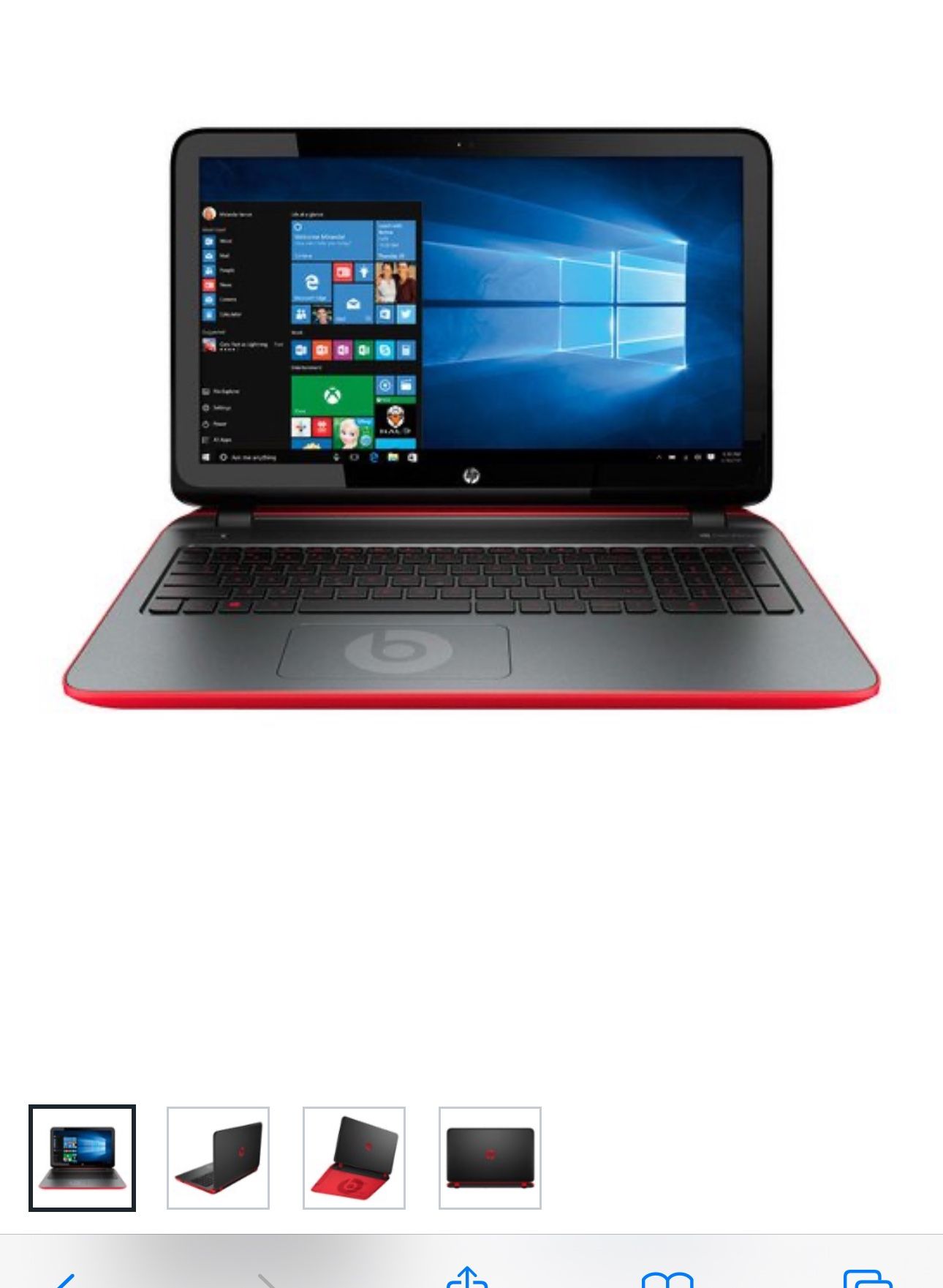 HP Beats Laptop