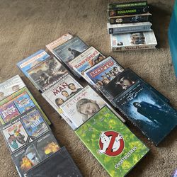 DVD’s,  VHS Movies 