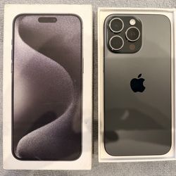 Unlocked iPhone 15 Pro Max 512GB w 3 Free Cases!