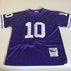 1975 Throwback Tarkenton Jersey , Never Worn 