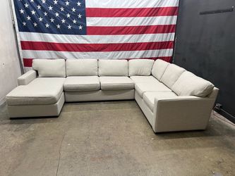 Living Spaces 3 Piece Sectional Couch