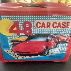 Vintage Hot Wheels, Matchbox Cars, Case For Storage 