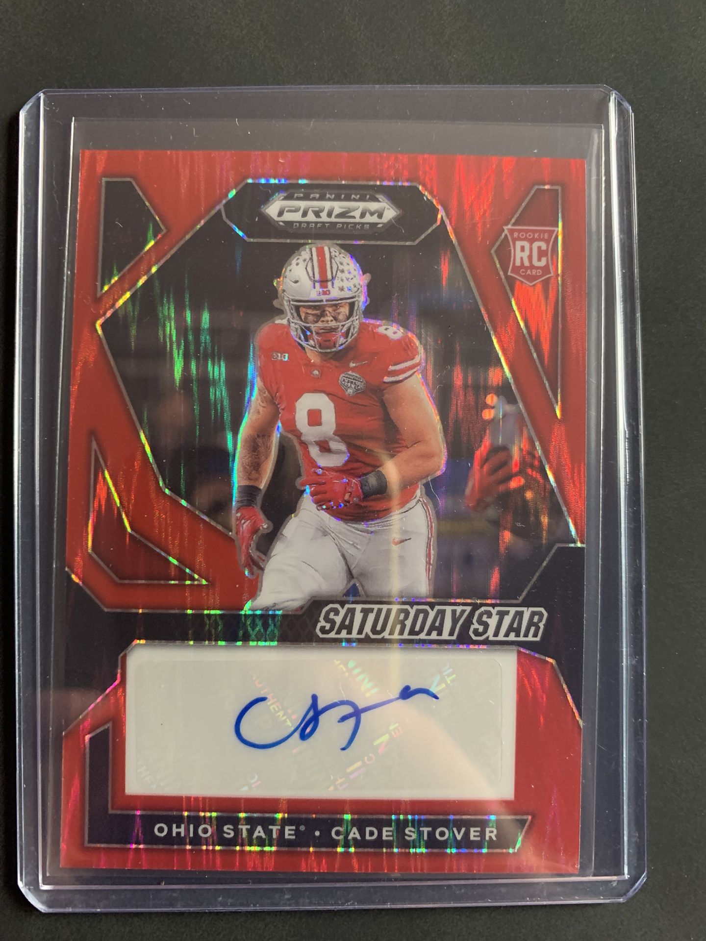 Cade Stover Autographed NFL Trading Card