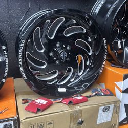 20”x10”inch 5x127 bolt pattern $$1200