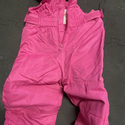 Toddler girl Snow Bib