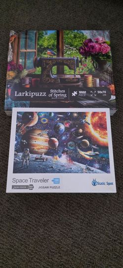 New 1,000 piece puzzles