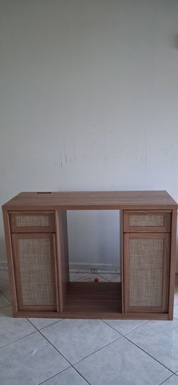 Rattan cabinet