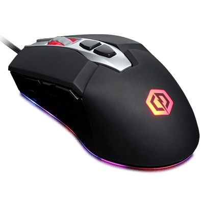 CyberpowerPC Elite Pro M1 131 RGB 8200DPI w/ 9 programmable Button, adjustable Weight and lighting effects Gaming Mouse