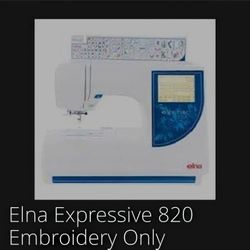 ELENA 8300 EXPERIENCE EMBROIDERY MACHINE
