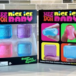 NeeDoh Nice Ice Baby 4 Pack