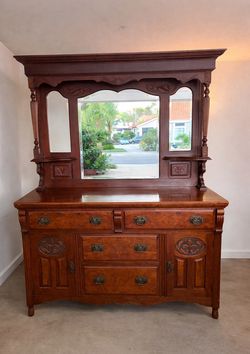 Antique hutch
