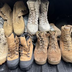 Military Surplus Men's Boots, Size 10.5, Excellent Like New 