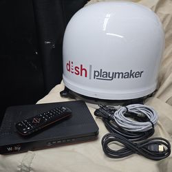 NOW $100 OFF!!! DISH Satellite & Wally Receiver with all connections