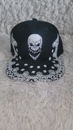 Skull Embriodred Desinger Baseball Cap