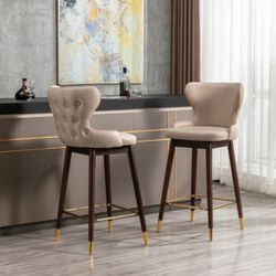 EVERLY QUINN 29.9” Bar Stool - Set of TWO