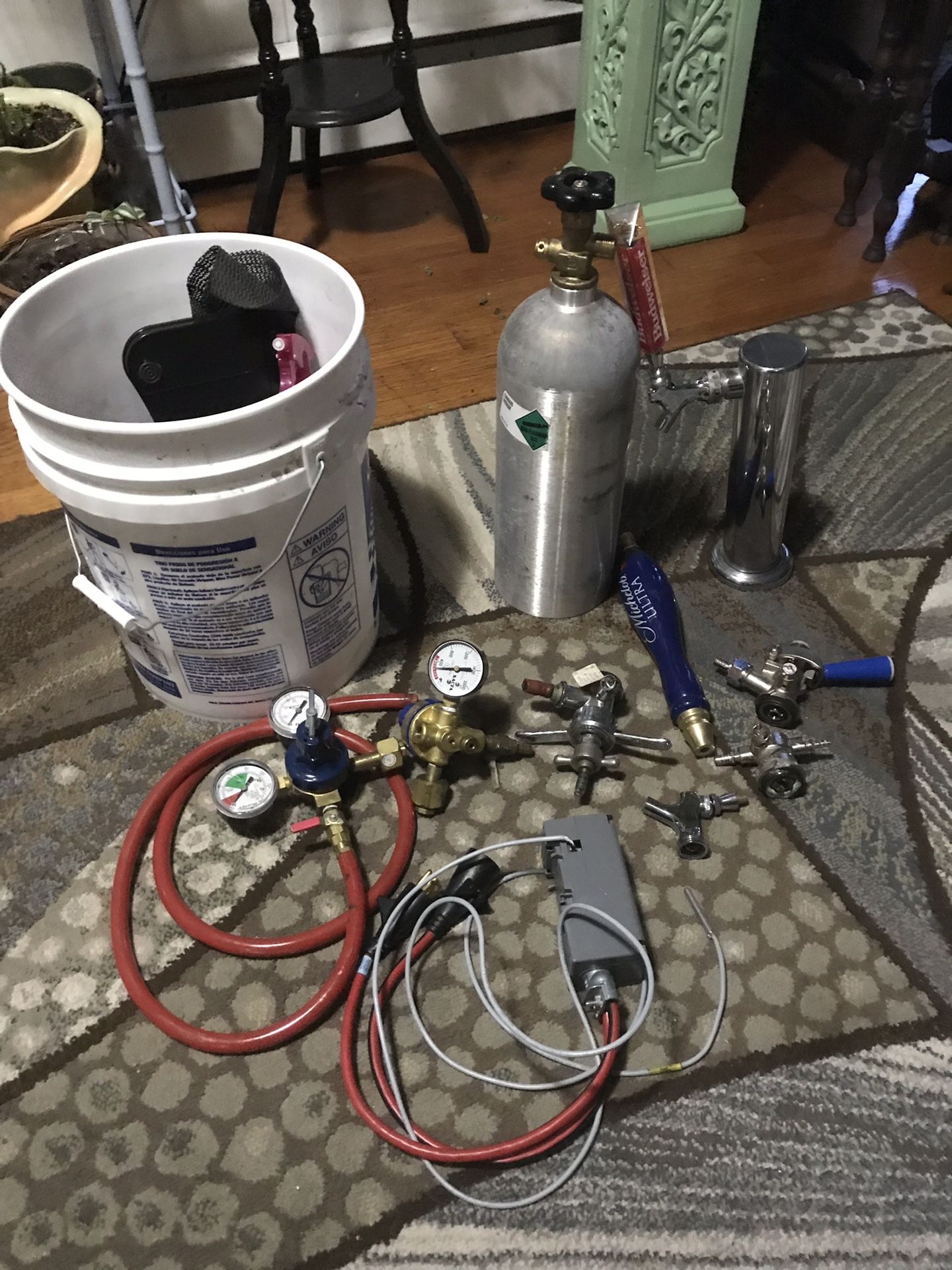 Beer kegerator parts