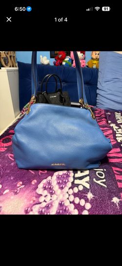 Michael Kor Blue Beautiful Purse