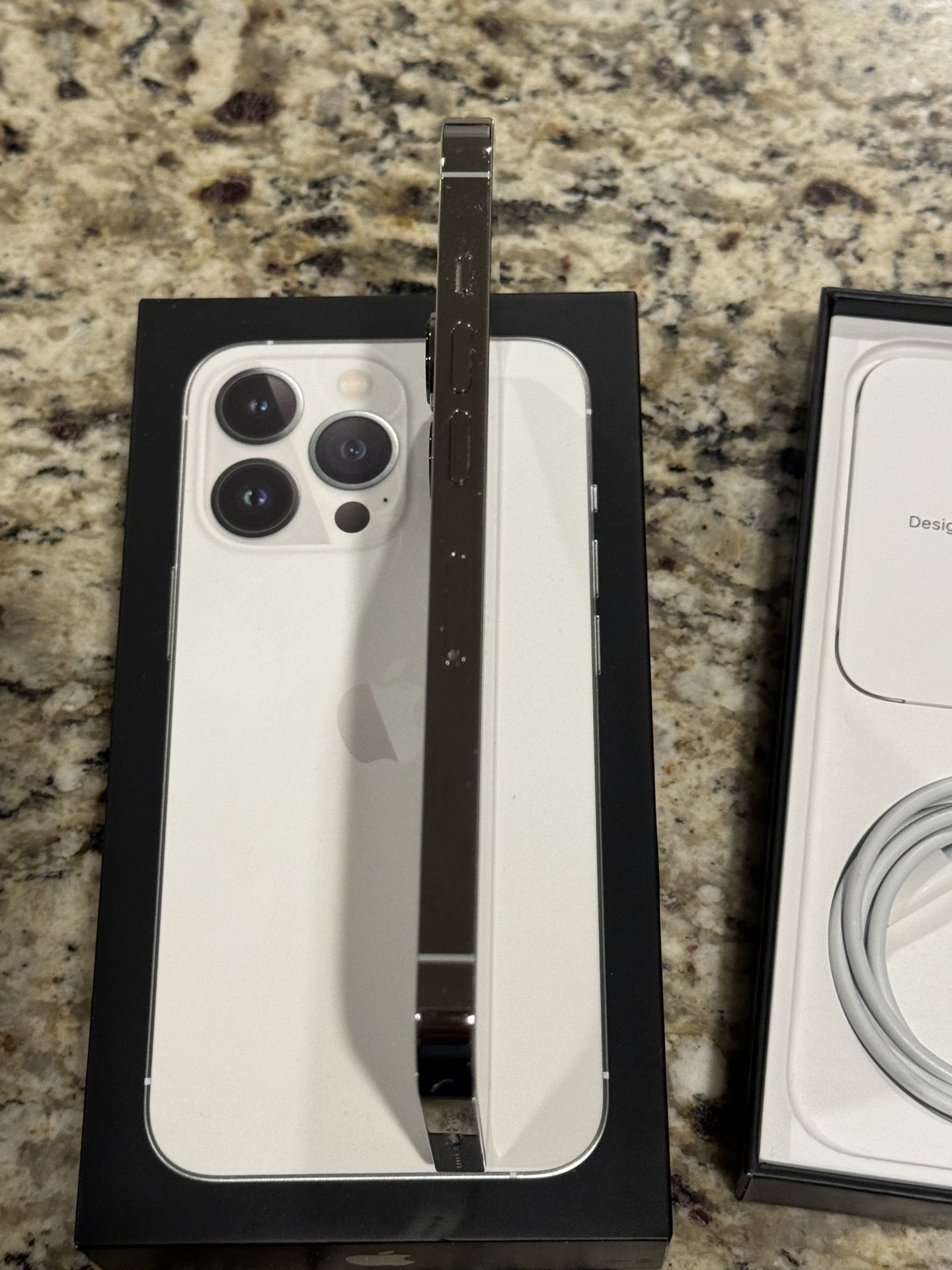 iPhone 13 Pro 128gb White Chrome Color Unlocked Complete w/ Box