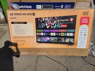 85nu87 85” Lg smart 4k led Uhd tv
