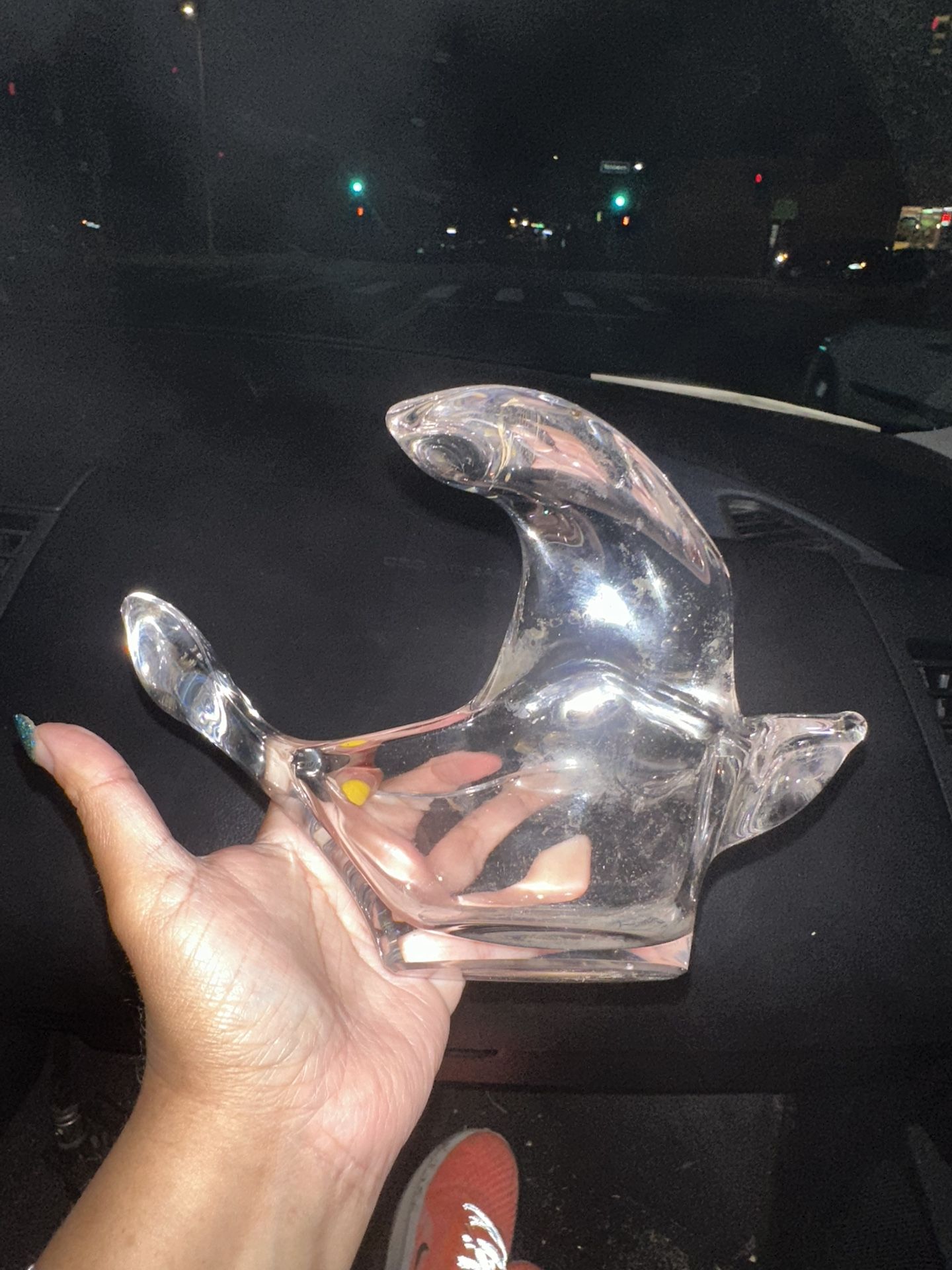 Crystal Dove Bird Box - 25$ Firmed - Fine Crystal Glass - Good Condition ✅