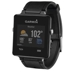 Garmin Vivoactive Smartwatch GPS / Activity Tracker / Pedometer / Sleep Monitor with Phone Notifications, Black (fits wrists 5.35-9.25")