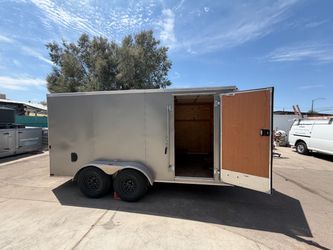 Homesteader 714PT - Enclosed Trailer 7x14 dual axle