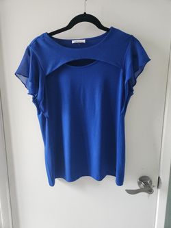 Ladies Blue Top