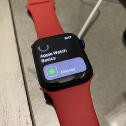 Apple Watch blue Series 6 40mm