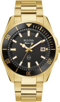 Men's BULOVA Marine Star Quartz Bracelet Watch - 43MM