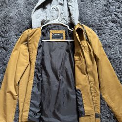 Empyre Men's Brown and Tan Jacket (S)