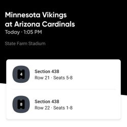 Cardinals vs Vikings TODAY