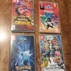 Nintendo Switch Games Almost New!
