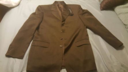 Brand new mens suit jacket size 40L with tag. MUST GO ASAP!!!!!!