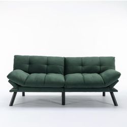 Convertible Folding Modern Sofa Bed , green $120 